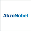 AkzoNobel logo with blue text and a white background.
