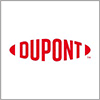 Red DUPONT text in all caps inside an oval shape, on a white background with a grey border.
