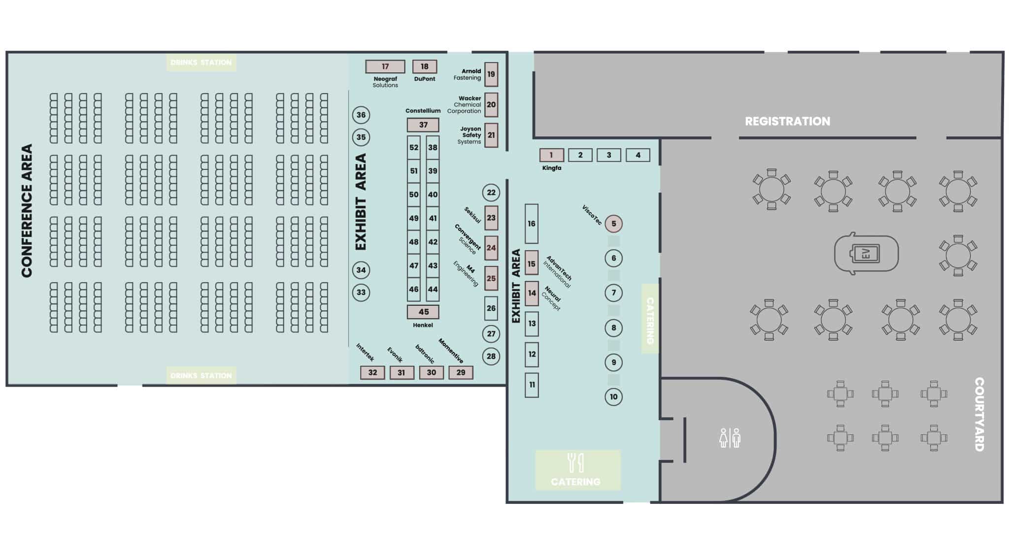 Exhibitor Floor Plan